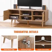 Suport-TV-din-ratan-dulap-TV-boho-pentru-televizor-de-55-inchi-mobilier-TV-în-stil-Mid-Century-Modern-consolă-TV-din-ratan-cu-rafturi-reglabile-pentru-sufragerie-cameră-media-stejar