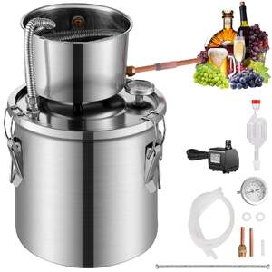 Distilator-pentru-alcool-și-apă-11-4-l-cu-pompă-de-apă-din-oțel-inoxidabil