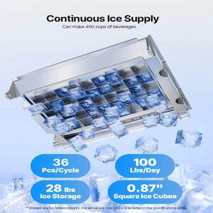 Mașină-profesională-de-făcut-gheață-45-kg-zi-din-oțel-inoxidabil-pentru-montare-sub-blat-sau-amplasare-independentă