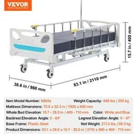Pat-electric-premium-de-spital-cu-3-funcții-pentru-uz-medical-200-kg