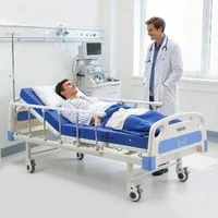 Pat-electric-de-spital-2-funcții-cu-saltea-capacitate-250-kg