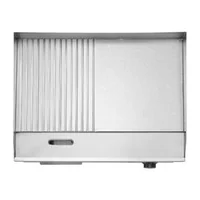Grătar-electric-profesional-3200-W-Placă-combinată-Netedă-și-striată