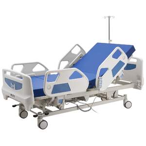 Pat-electric-premium-de-spital-cu-5-funcții-poziție-Trendelenburg-și-blocare-centralizată-250-kg