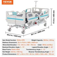 Pat-electric-premium-de-spital-cu-5-funcții-poziție-cardiacă-250-kg