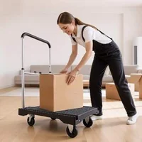 Cărucior-platformă-pliabil-capacitate-150-kg-design-compact