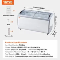 Vitrină-profesională-pentru-înghețată-460-l