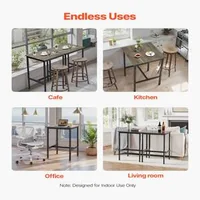 Măsuță-de-bar-pătrată-60-x-60-cm-stil-rustic-design-compact-pentru-cafea-și-cocktailuri