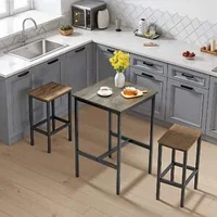 Măsuță-de-bar-pătrată-60-x-60-cm-stil-rustic-design-compact-pentru-cafea-și-cocktailuri
