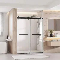 Ușă-de-duș-glisantă-fără-ramă-122-x-193-cm-sticlă-securizată-10-mm-acoperire-nano