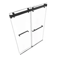 Ușă-de-duș-glisantă-fără-ramă-122-x-193-cm-sticlă-securizată-10-mm-acoperire-nano