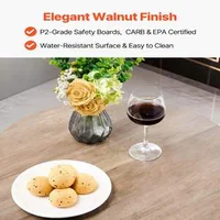 Set-rotund-de-bar-cu-masă-și-2-scaune-gri-deschis-design-compact-pentru-cafea-și-mic-dejun