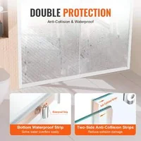Ușă-glisantă-de-duș-cu-ramă-parțială-150-x-178-cm-sticlă-securizată-de-6-mm-crom