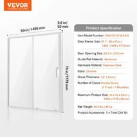 Ușă-glisantă-de-duș-cu-ramă-parțială-150-x-178-cm-sticlă-securizată-de-6-mm-crom