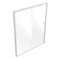 Ușă-glisantă-de-duș-cu-ramă-parțială-150-x-178-cm-sticlă-securizată-de-6-mm-crom