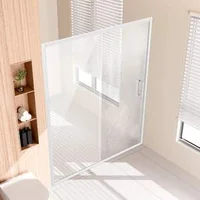 Ușă-glisantă-de-duș-cu-ramă-parțială-150-x-178-cm-sticlă-securizată-de-6-mm-crom