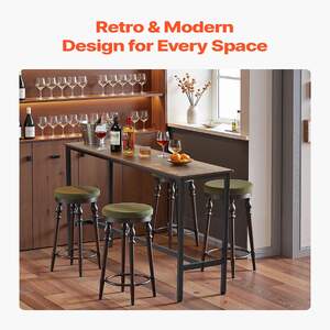 Masă-înaltă-de-bar-140-cm-design-alungit-pentru-bucătărie-și-sufragerie-maro-rustic