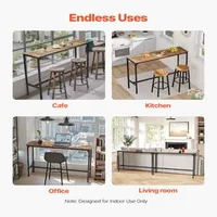 Masă-înaltă-de-bar-140-cm-design-alungit-pentru-bucătărie-și-sufragerie-maro-rustic