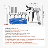 Pistol-de-vopsit-airless-3600-PSI-cu-5-duze-și-racord-pivotant