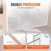 Ușă-dublă-glisantă-pentru-duș-sticlă-securizată-6-mm-accesorii-cromate