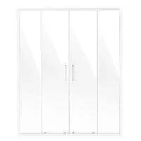 Ușă-dublă-glisantă-pentru-duș-sticlă-securizată-6-mm-accesorii-cromate