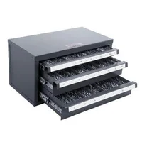 Dulap-cu-trei-sertare-pentru-burghie-de-la-1mm-la-13mm-organizator-din-oțel-cu-etichete-depozitare-stabilă