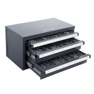 Dulap-cu-trei-sertare-pentru-burghie-de-la-1mm-la-13mm-organizator-din-oțel-cu-etichete-depozitare-stabilă