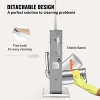 Aparat-manual-de-umplut-cârnați-și-mezeluri-5L-compact-și-fiabil-TT5