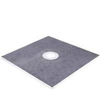 Set-complet-pentru-construirea-unui-duș-122x122-cm-flanșă-ABS-și-grătar-din-oțel