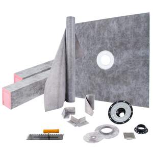Set-de-hidroizolație-pentru-duș-bază-122x122-cm-cu-sifon-central-din-PVC