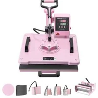 Presă-termică-roz-8-în-1-30-x-38-cm-cu-presă-30oz-pentru-pahare-tricouri-și-șepci