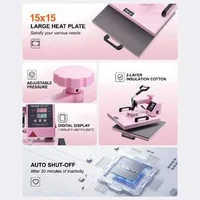 Presă-termică-roz-5-în-1-38-x-38-cm-cu-presă-30oz-pentru-căni-tricouri-și-șepci