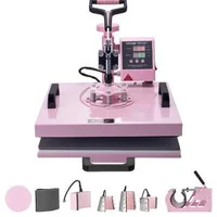 Presă-termică-roz-8-în-1-38-x-38-cm-cu-presă-30oz-pentru-căni-tricouri-și-șepci