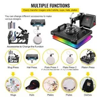 Presă-termică-multifuncțională-6-în-1-30-x-38-cm-pentru-tricouri-căni-șepci-și-farfurii