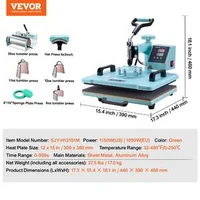 Presă-termică-verde-8-în-1-30-x-38-cm-cu-accesoriu-30oz-pentru-căni-tricouri-și-șepci