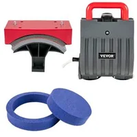 Presă-termică-profesională-5-în-1-38-x-38-cm-roșie-pentru-tricouri-căni-și-șepci