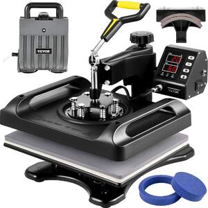 Presă-termică-roșie-5-în-1-30-x-38-cm-pentru-tricouri-căni-șepci-și-farfurii