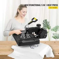 Presă-termică-roșie-5-în-1-30-x-38-cm-pentru-tricouri-căni-șepci-și-farfurii