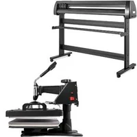 Set-profesional-complet-plotter-industrial-1350-mm-și-presă-termică-5-în-1