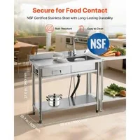 Chiuvetă-de-sine-stătătoare-din-oțel-inoxidabil-1000x500-mm-cu-sertar
