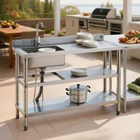 Chiuvetă-de-sine-stătătoare-din-oțel-inoxidabil-1200x500-mm-cu-raft-dublu