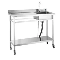 Chiuvetă-Mobilă-din-Oțel-Inoxidabil-Stație-XL-1200x500-mm-cu-Roți
