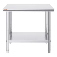Masă-profesională-de-lucru-91-5-x-61-cm-din-oțel-inoxidabil-pentru-catering