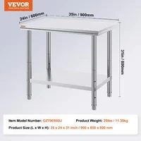 Masă-profesională-de-lucru-91-5-x-61-cm-din-oțel-inoxidabil-pentru-catering