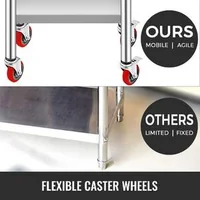 Masă-de-lucru-mobilă-76-x-45-cm-oțel-inoxidabil-cu-roți