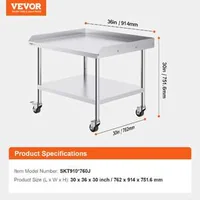 Masă-de-lucru-din-oțel-inoxidabil-76x91-5-cm-mobilă-cu-raft-reglabil