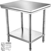 Masă-de-lucru-profesională-60x76-cm-oțel-inoxidabil-pentru-pregătire