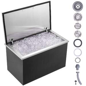 Recipient-profesional-pentru-gheață-încastrabil-61-x-51-cm-din-oțel-inoxidabil