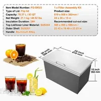 Recipient-profesional-pentru-gheață-încastrabil-61-x-51-cm-din-oțel-inoxidabil