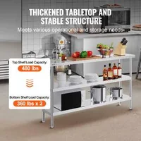 Masă-de-lucru-îngustă-35-5-x-152-4-cm-din-oțel-inoxidabil-pentru-uz-profesional