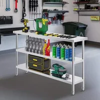 Masă-de-lucru-îngustă-35-5-x-152-4-cm-din-oțel-inoxidabil-pentru-uz-profesional